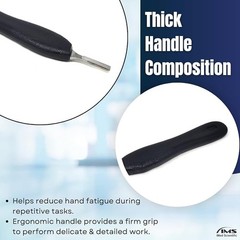 Scalpel Handle #8 Surgical Instrument Plastic Hard Grip for Blades No 60 and 70