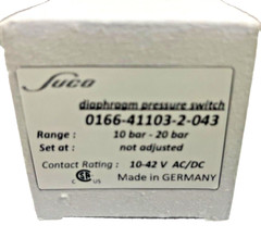 10 pc pack SUCO 0166 Series 0166-41103-2-043 Pressure Switch 10-20 bar NO G1/4