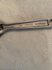 Proto Professional 6″ 150mm Crescent Adjustable Wrench No. 706 Made in the USA