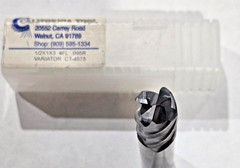 California Tool Variator Carbide Square End Mill 4FL 1/2″ x 1″ x 3″ .095R