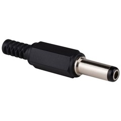 4-Pack 2.5mm x 5.5mm x 14mm DC Barrel Power Plug Connector