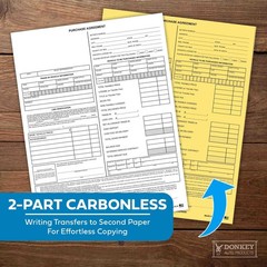 Vehicle Purchase Agreement Forms (2-Part) (100 per pack)