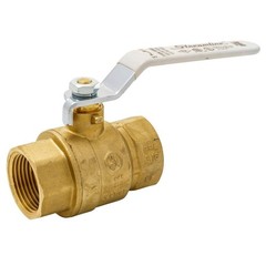 Streamline 1 in. Brass FPT Full Port Packing Gland Ball Valve