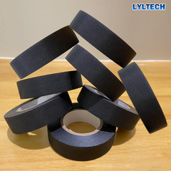 Wire Harness Tape 7 Rolls, Polyester Fabric,Flame Retardant,At 257℉ to -40℉, Wir