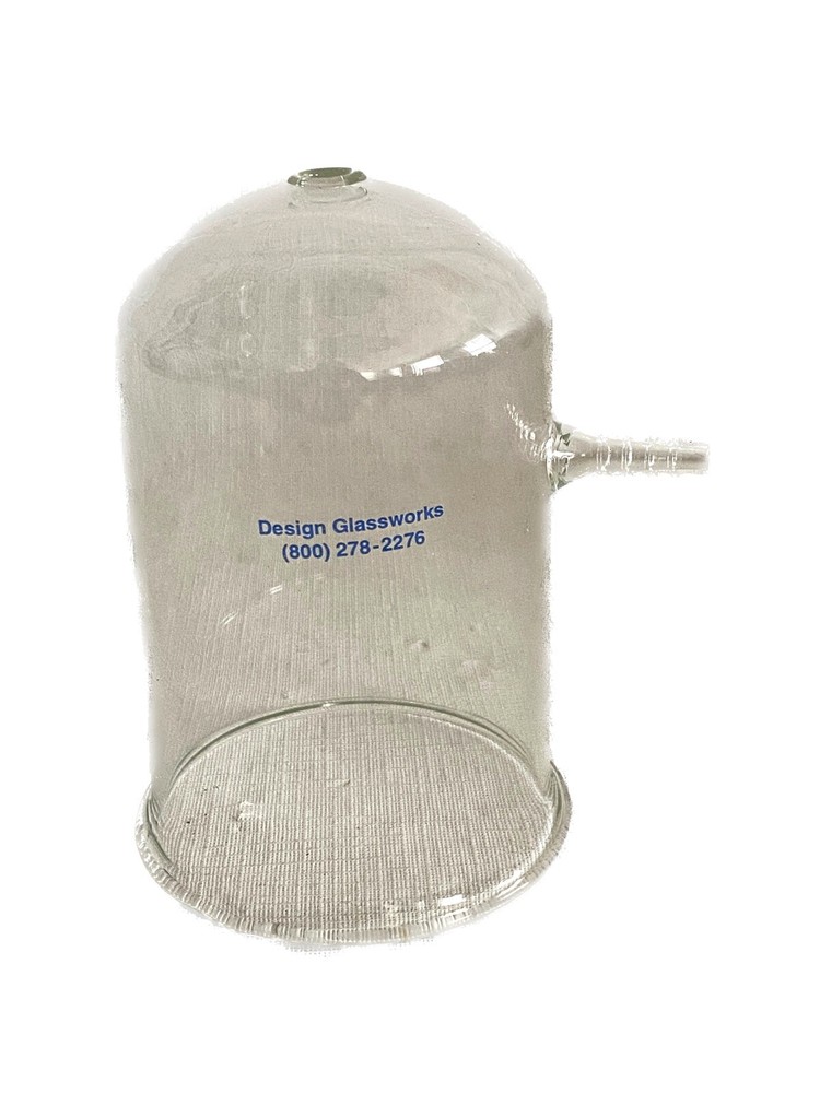 DESIGN GLASSWORKS Lab Glass Filtering Filtration Bell 90mm ID 94mm OD 9.7mm ID