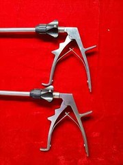 2pc Laparoscopic Clip Applicator Single Action 10mmx330mm Surgical instruments