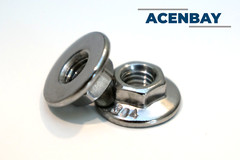 (58) M5-0.8 SS Wide Flange Nuts, for Prius Hybrid Battery Module Terminals