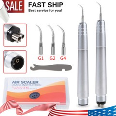 NSK Style Dental Super Sonic Air Scaler Handpiece Cavitron Type G1 +G2+ G4 Tips