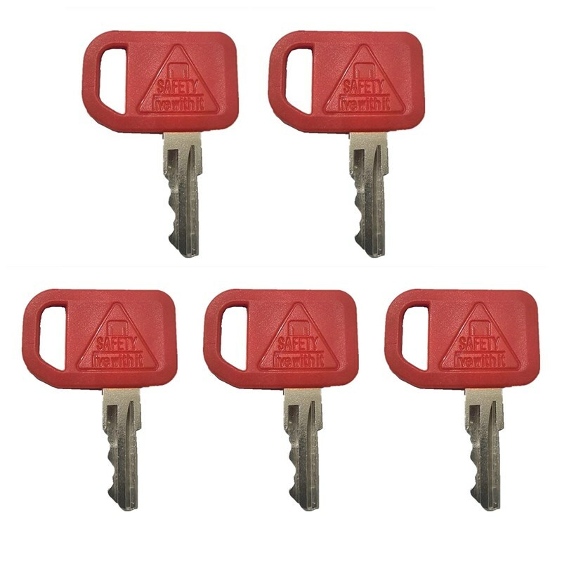 (5)For John deere Ignition Key Loaders Tractors Backhoes with Logo AR51481