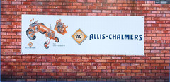 ALLIS-CHALMERS B FARM TRACTOR WORK SHOP BANNER SENT TRACKED