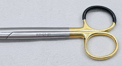 Aesculap BC243R TC Durotip Mayo Scissors, Curved, 6-3/4″
