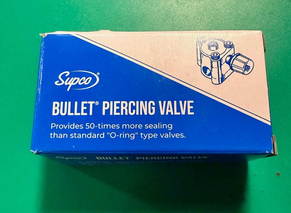 SUPCO Bullet Piercing Valve, BPV21, 1/2″ , 5/8″ Tubing, BPV21