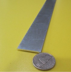 6061 T6 Aluminum Bar, 1/16″ (.062″) Thick x 1.00″ Wide x 36″ Length, 4 pcs