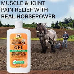 Absorbine Veterinary Liniment gel 12oz Gel muscle joint relief stimulates