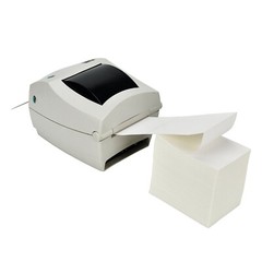 4″ X 6″ Fanfold Direct Thermal Shipping Blank Labels for Zebra & Rollo Printers
