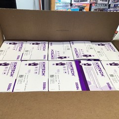 Kimtech K-C55084 Work Glove Size XL Purple Nitrile Powder Free Case of 900