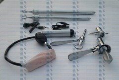 Sigmoidoscope Set & Proctoscope Anoscope & Tube Obturator Surgical Sigmoidoscopy