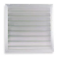 Dayton 4Yn19 48 In 50.75″H-W 4.5″L Alu Intake Shutter Dampr, 49 In X 49 In,