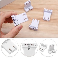 10 Pack – Non-shunted T8 T12 Lamp Holder U- Shaped Fluorescent Socket