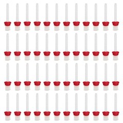 48/50Pcs DX-Mixer Dental Mixing Tips Impression Material 4.2/5.4/6.5mm 1:1/10:1