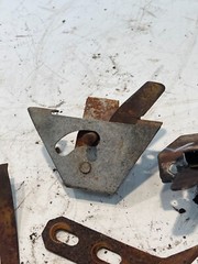 1958 Ford 1841 Tractor Hood Latches & Parts 800