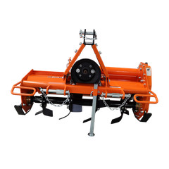 DeepKron 37″ 3-Point PTO Rotary Tiller Cat 1 Tractor 15-25HP 540RPM 16 L-Shaped