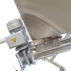 220V Industrial Screw Type Automatic Feeding Loading Machine Stainless Steel
