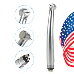 Dental Pana Max LED Self-Power E-generator High Speed Handpiece M4 4 Hole US