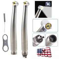 Dental LED High Speed ceramic Handpiece E-generator Shadowless LED 2Holes 4Holes