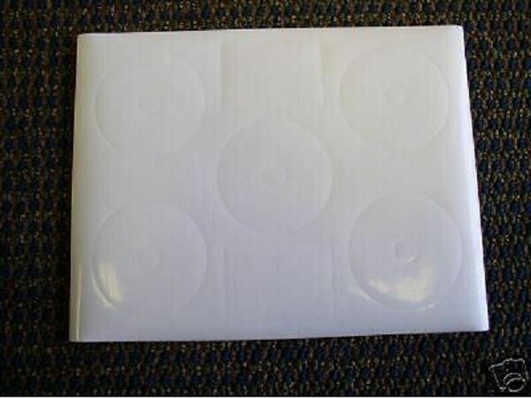 250 PAKRITE HIGH QUALITY GLOSSY MINI CD DVD LABELS, MB3 50 SHEETS, FREE SHIPPING