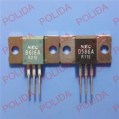 1pair Transistor NEC MT-100 2SB616A/2SD586A B616A/D586A