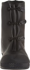 11001 Black PVC Rubber Waterproof Over Work Boots Shoes Rain Snow Galoshes SM-XL