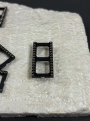 70pcs 28 Pin DIP IC Socket Low Profile Through Hole Gold Plated Contacts