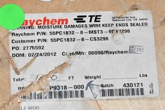 755 Feet Mil-Spec Silver Coated Copper Wire 8 AWG ETFE Jacket SPEC 55 Cable 600V