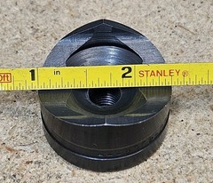 Greenlee No. 730 – 1 3/8″ round punch – Made in the U.S.A.