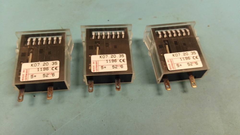 ( 3 PCS ) KUEBLER K07-20-35 Counters K07 20 35 NEVER USED…*** USA SELLER ***