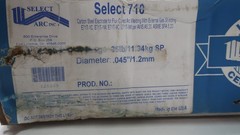 Select Arc 710 120225 Carbon Steel Electrode 0.045in 25lb Spool