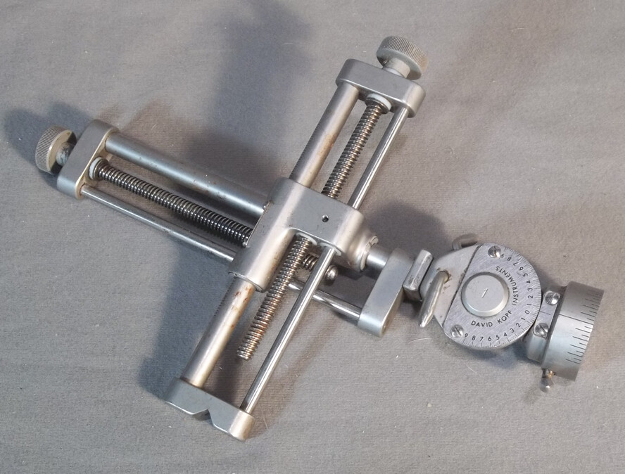 David Kopf Small Animal Stereotaxic XYZ Stereotactic Manipulator EX+