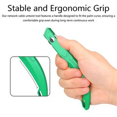 Wire Straightener & Untwist Tool for 1.3mm Crystal Network Cables – Efficient…