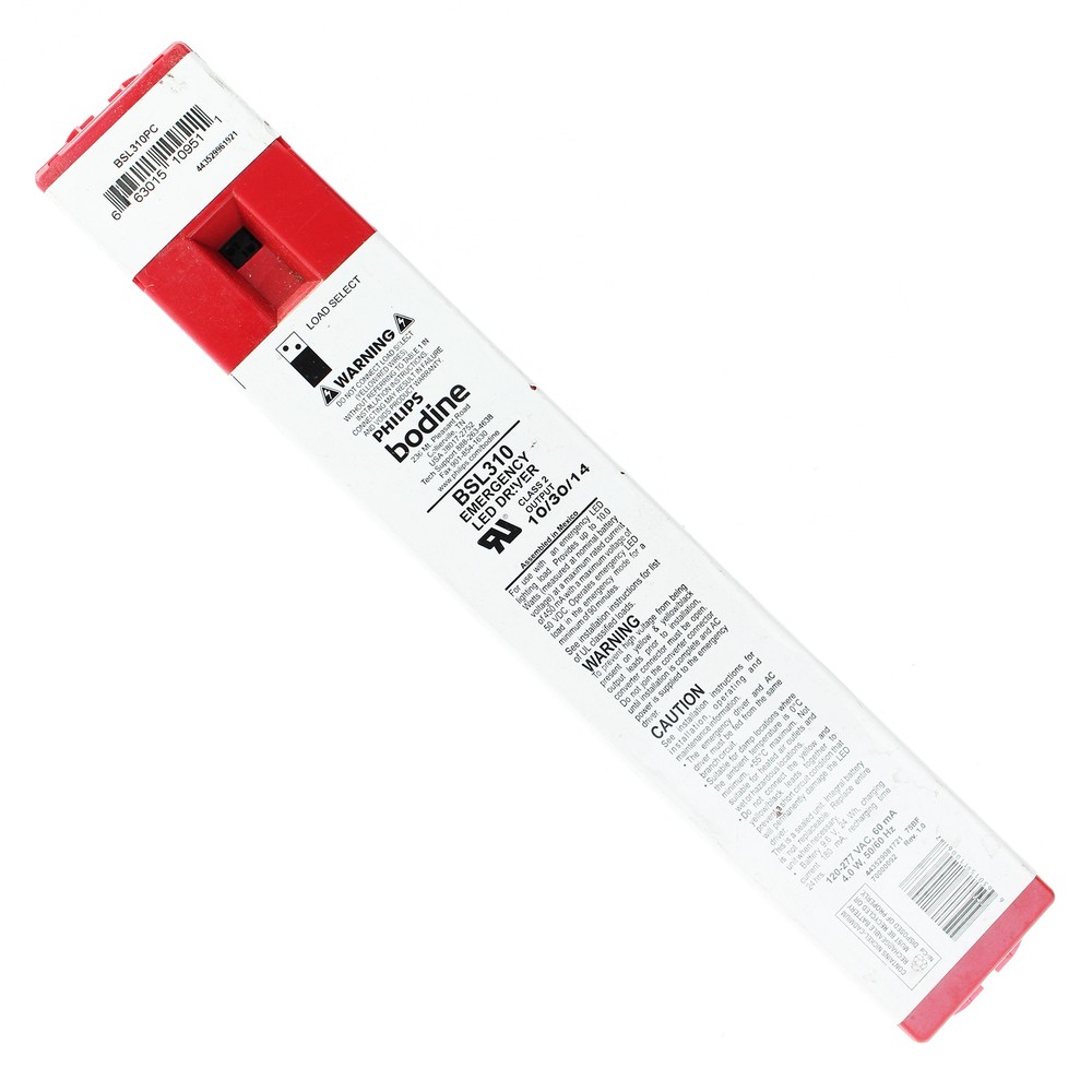 BODINE BSL310PC EMERGENCY LED DRIVER, LINEAR STRIP, 120/277V, 90 MINUTE