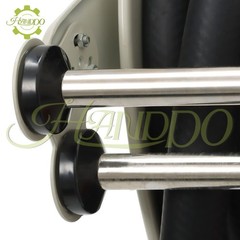 1″ × 50FT Diesel Hose Reel Fuel Hose Reel with Fueling Nozzle Retractable 300PSI