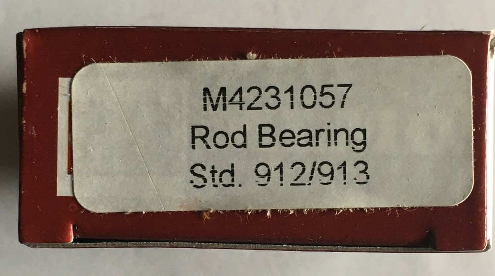NEW MEMO ROD BEARING PAIR M4231057 [std] 912/913 [60.00 mm]