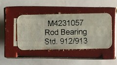 NEW MEMO ROD BEARING PAIR M4231057 [std] 912/913 [60.00 mm]