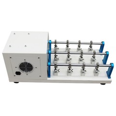 Leather Folding Resistance Testing Machine with 12 Sets of Fixtures 110V 400W