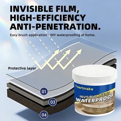 Super Invisible Transparent Waterproof Sealant, Nano Leak-Proof Coating, Crystal