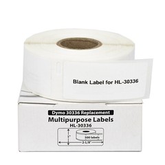 DYMO 30336 Direct Thermal Multipurpose Labels (1″ x 2-1/8″) – (20) Rolls of 500