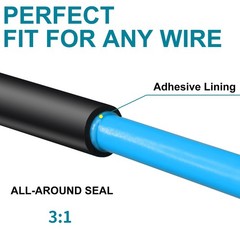 Heat Shrink Tube 2:1 3:1 4:1 Unlined 3:1 Adhesive Glue Lined Heatshrink Sleeve
