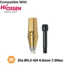 For Oss Dental Straight Transfer Abutment Mini/Regular Compatible Hiossen Osstem