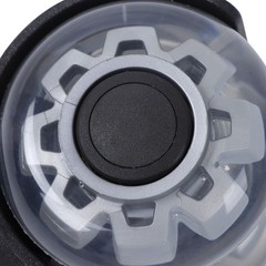 5 Pack Office Chair Wheels Replacement Rubber Chair Casters 360° Swivel 2 Inch