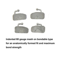 Dental Orthodontic Buccal Tubes 1st 2nd Molar MBT Roth 022 Monoblock Convertible